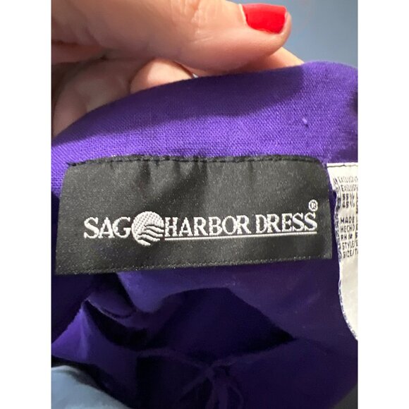 Linen BlendSag Harbor Dress 16 and Cardigan    Embroidered Boho Beach Coastal - Picture 16 of 16